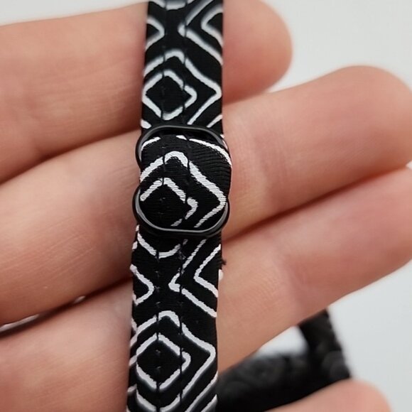 Christina Tankini Black White Geometric Print Padded Cups High Back Size 8 - Picture 12 of 16